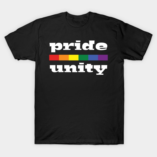 Pride Unity Graphic T-Shirt by LupiJr